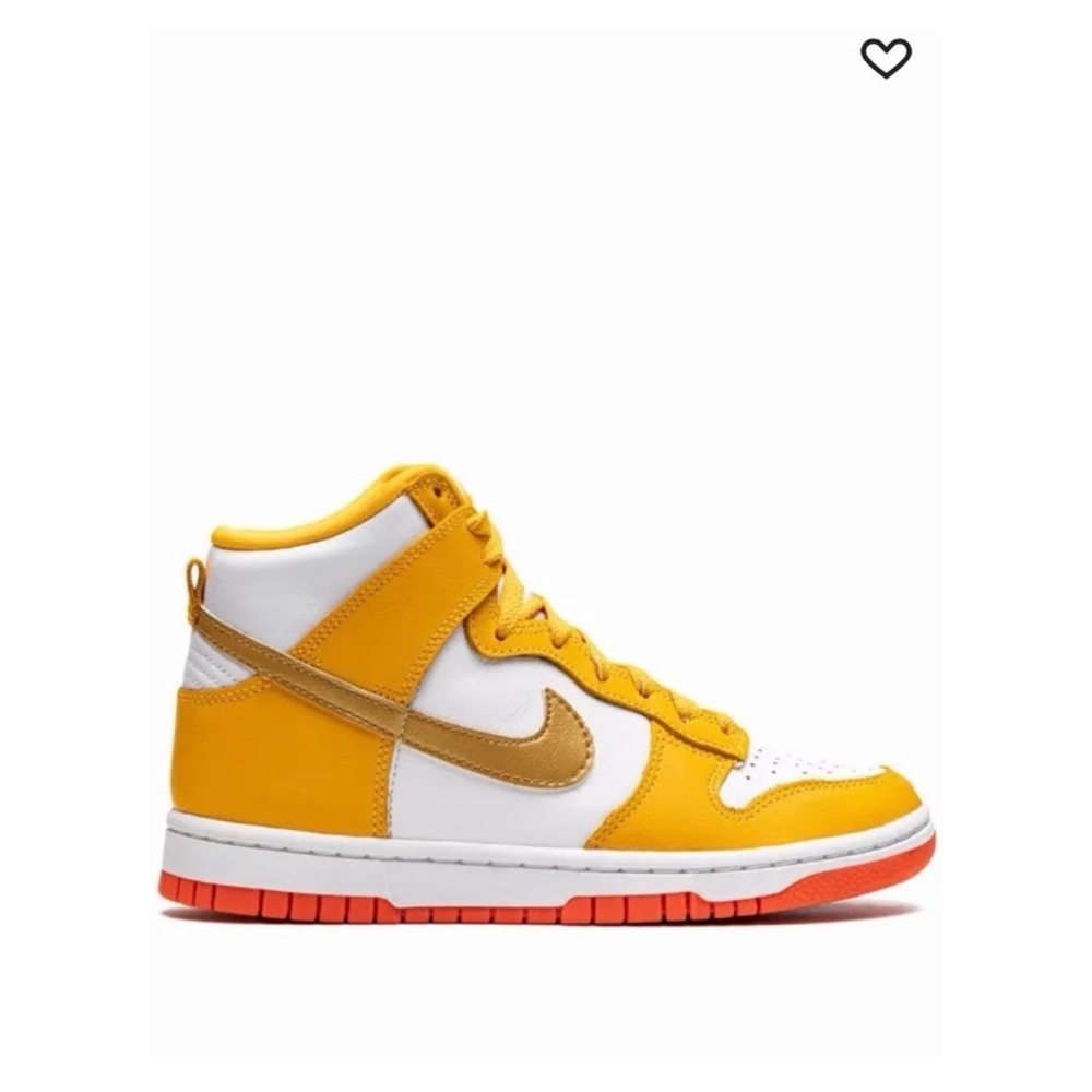 Nike Dunk High-University Gold/Metallic Gold